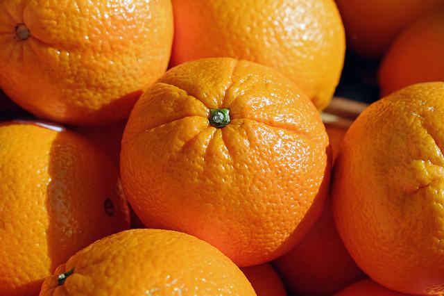 oranžové pomeranče